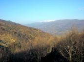 Valle del Jerte visto desde la sierra de El Torno