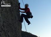 Escalada deportiva en el Valle del Jerte. Deportes de riesgo y aventura.
